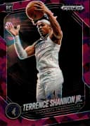 Terrence Shannon Jr. #37 2024-25 Panini Prizm Black Purple Ice