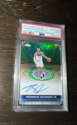 Terrence Shannon Jr. #TAU-TSJ 2025-26 Topps Chrome Basketball Topps Autograph Issue