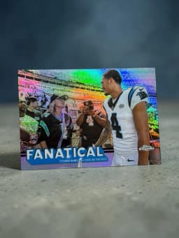 Tetairoa McMillan #FF-3 Rookie Card 2025 Topps Chrome Football Fanatical