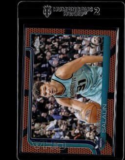 Tidjane Salaün #8 2025-26 Topps Chrome Basketball
