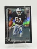 Tim Brown #CLA-TBR 2025 Topps Chrome Football Chrome Legends Autographs