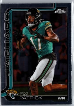 Tim Patrick #96 2025 Topps Chrome Football
