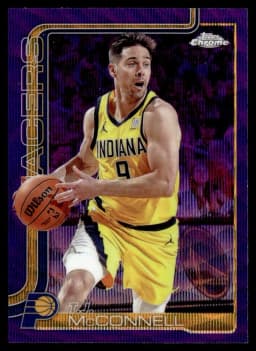 T.J. McConnell #11 2025-26 Topps Chrome Basketball