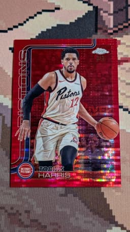 Tobias Harris #6 2025-26 Topps Chrome Basketball
