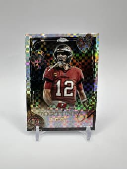 Tom Brady #F15-35 2025 Topps Chrome Football Fortune 15