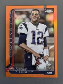 Tom Brady #HX-1 2025 Topps Chrome Football Helix