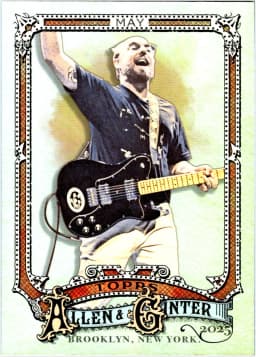 Tom May #281 2025 Topps Allen & Ginter Silver Portrait