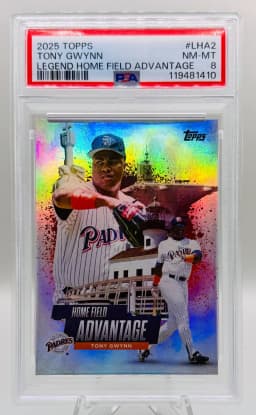 Tony Gwynn #LHA-2 2025 Topps Baseball Legendary Home Field Advantage