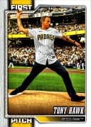 Tony Hawk #FP-6 2026 Topps Series 1 First Pitch