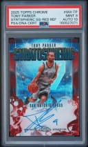 Tony Parker #SM-TP 2025-26 Topps Chrome Basketball Stratospheric Signatures