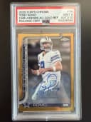 Tony Romo #CLA-TR 2025 Topps Chrome Football Chrome Legends Autographs