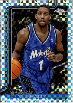Tracy McGrady #245 2025-26 Topps Chrome X-Fractor