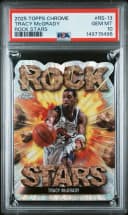 Tracy McGrady #RS-13 2025-26 Topps Chrome Basketball Rock Stars