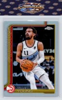 Trae Young #PD-14 2025-26 Topps Chrome Basketball Patented