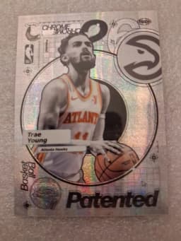 Trae Young #PD-14 2025-26 Topps Chrome Basketball Patented