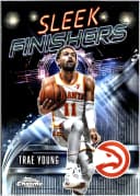 Trae Young #SF-20 2025-26 Topps Chrome Sleek Finishers