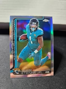 Travis Etienne Jr. #139 2025 Topps Chrome Football