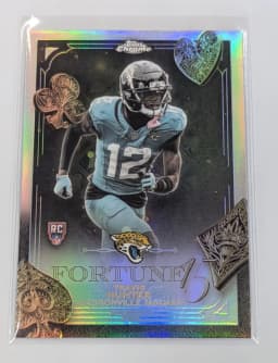 Travis Hunter #F15-20 Rookie Card 2025 Topps Chrome Football Fortune 15