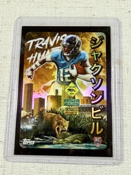 Travis Hunter #KAI-9 Rookie Card 2025 Topps Chrome Football Kaiju