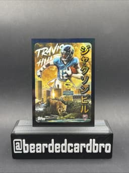 Travis Hunter #KAI-9 Rookie Card 2025 Topps Chrome Football Kaiju