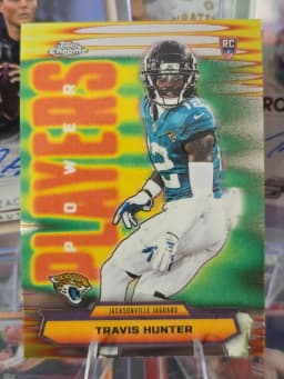 Travis Hunter #PP-29 Rookie Card 2025 Topps Chrome Football Power Players