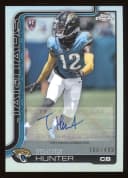 Travis Hunter #RA-TRHU Rookie Card 2025 Topps Chrome Football Rookies Autograph Variation