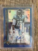 Travis Hunter #RA-TRHU Rookie Card 2025 Topps Chrome Football Rookies Autograph Variation