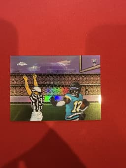 Travis Hunter #TECMO-17 Rookie Card 2025 Topps Chrome Football Tecmo Super Bowl