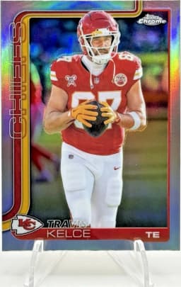 Travis Kelce #150 2025 Topps Chrome Football