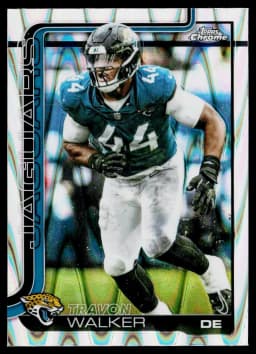 Travon Walker #141 2025 Topps Chrome Football