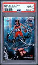 Tre Johnson III #PX-26 Rookie Card 2025-26 Topps Chrome Basketball Paradox