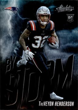 TreVeyon Henderson #19 2025 Panini Absolute By Storm