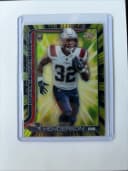 TreVeyon Henderson #RR-9 Rookie Card 2025 Topps Chrome Football Chrome Radiating Rookies