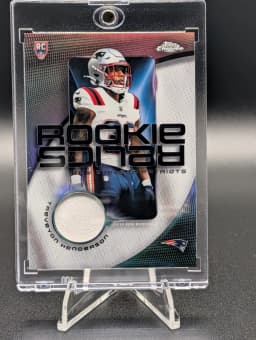 TreVeyon Henderson #RR-TH Rookie Card 2025 Topps Chrome Football Topps Chrome Rookie Relics