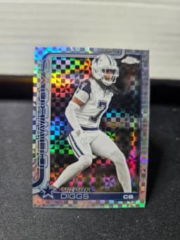 Trevon Diggs #83 2025 Topps Chrome Football