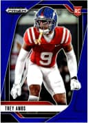 Trey Amos #89 Rookie Card 2025 Panini Prizm Draft Picks Prizms Blue
