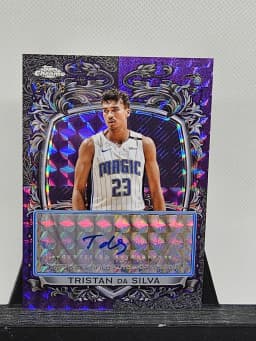 Tristan da Silva #SS-TDS 2025-26 Topps Chrome Basketball Signature Style