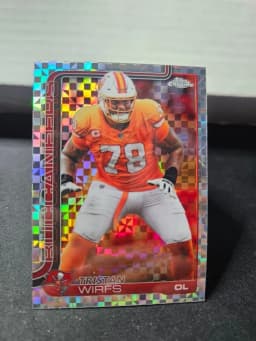 Tristan Wirfs #287 2025 Topps Chrome Football