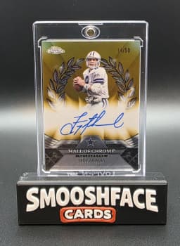 Troy Aikman #HOCA-TA 2025 Topps Chrome Football Hall of Chrome Autographs