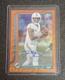 Tua Tagovailoa #BA-TTA 2025 Topps Chrome Football Base Cards Autograph Variation
