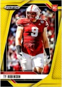 Ty Robinson #73 Rookie Card 2025 Panini Prizm Draft Picks Prizms Gold