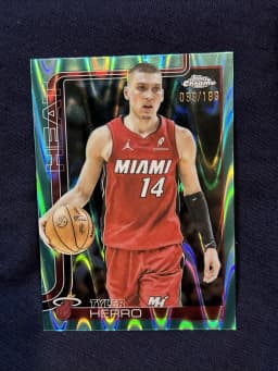 Tyler Herro #188 2025-26 Topps Chrome Basketball