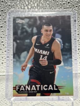 Tyler Herro #FAN-10 2025-26 Topps Chrome Basketball Fanatical