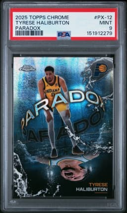 Tyrese Haliburton #PX-12 2025-26 Topps Chrome Basketball Paradox