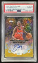 Tyrese Maxey #CH-TM 2025-26 Topps Chrome Basketball Chromographs