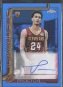 Tyrese Proctor #TCAR-TP Rookie Card 2025-26 Topps Chrome Basketball Topps Chrome Autographs Rookies