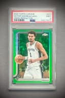 Victor Wembanyama #GC-10 2025-26 Topps Chrome Basketball Glass Canvas