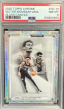 Victor Wembanyama #GC-10 2025-26 Topps Chrome Basketball Glass Canvas