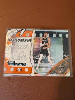 Victor Wembanyama #IP-6 2025-26 Topps Chrome Basketball Inspirational