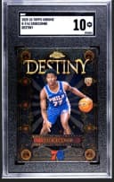 VJ Edgecombe #D-3 Rookie Card 2025-26 Topps Chrome Basketball Destiny